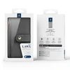 Dux Ducis Lawa Leather dėklas skirtas Apple iPhone 15 Pro Max – pilkos spalvos