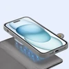 Dux Ducis Lawa Leather dėklas skirtas Apple iPhone 15 – pilkos spalvos