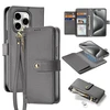 Dux Ducis Lawa Leather dėklas skirtas Apple iPhone 15 Pro Max – pilkos spalvos