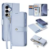 Dux Ducis Lawa Leather Samsung Galaxy S25 Plus with Detachable Magnetic Wallet – dėklas telefonui mėlynos spalvos