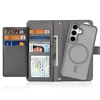 Dux Ducis Lawa Leather Samsung Galaxy S25 Plus with Detachable Magnetic Wallet – dėklas telefonui pilkos spalvos