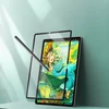 „Dux Ducis Naad“ popierinis matinis ekrano apsauginis sluoksnis, skirtas „Samsung Galaxy Tab S10 FE Plus“ su juodu rėmeliu.
