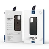 Dux Ducis Naples Apple iPhone 14 Plus Leather (MagSafe Compatible) Dark dėklas telefonui rudos spalvos