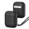 Dėklas Dux Ducis Plen case for AirPods 2 / AirPods 1 headphone case juodas
