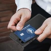 Dux Ducis Rafi II Samsung Galaxy S25 Ultra su stoveliu and Wallet – dėklas telefonui juodos spalvos