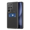Dux Ducis Rafi II Samsung Galaxy S25 Ultra su stoveliu and Wallet – dėklas telefonui juodos spalvos