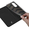 Dux Ducis Skin Pro dėklas skirtas Samsung Galaxy S25 Edge su Flip ir Card Slot - juodos spalvos
