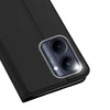 Dėklas Dux Ducis Skin Pro Realme C33 atverčiamas Card Wallet su stoveliu dėkals telefonui juodos spalvos