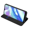 Dėklas Dux Ducis Skin Pro Realme C33 atverčiamas Card Wallet su stoveliu dėkals telefonui juodos spalvos