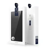 Dux Ducis Skin Pro Vivo Y16 / Y02s wallet atverčiamas dėklas telefonui juodos spalvos