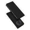 Dux Ducis Skin Pro Honor Magic5 atverčiamas card wallet su stoveliu dėklas telefonui juodos spalvos