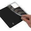 Dux Ducis Skin Pro Oppo Reno 8 atverčiamas card wallet su stoveliu dėklas telefonui juodos spalvos