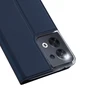Dux Ducis Skin Pro Oppo Reno 8 atverčiamas card wallet su stoveliu dėklas telefonui mėlynos spalvos