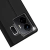 Dux Ducis Skin Pro Realme GT Neo 5 / Realme GT3 atverčiamas Card Wallet su stoveliu dėklas telefonui juodos spalvos
