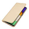 Dėklas Dux Ducis Skin Pro Samsung Galaxy A14 5G atverčiamas Card Wallet su stoveliu Gold