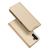 Dėklas Dux Ducis Skin Pro Samsung Galaxy A14 5G atverčiamas Card Wallet su stoveliu Gold