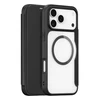 Dux Ducis Skin X Pro dėklas skirtas Apple iPhone 17 Pro Max with Wallet, MagSafe Compatible – juodos spalvos