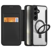 Dux Ducis Skin X Pro magnetic ring / stand Samsung S24 - dėklas telefonui juodos spalvos
