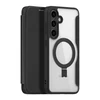 Dux Ducis Skin X Pro magnetic ring / stand Samsung S24 - dėklas telefonui juodos spalvos
