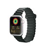 Dux Ducis apyrankė (Armor Version) Apple Watch Ultra, SE, 9, 8, 7, 6, 5, 4, 3, 2, 1 (49, 45, 44, 42 mm) silikoninis magnetic žalios spalvos