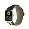 Dux Ducis apyrankė (Outdoor Version) Apple Watch Ultra apyrankė, SE, 9, 8, 7, 6, 5, 4, 3, 2, 1 (49, 45, 44, 42 mm) Nylon juodos ir žalios spalvos