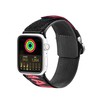 Dux Ducis apyrankė (Outdoor Version) Apple Watch Ultra apyrankė, SE, 9, 8, 7, 6, 5, 4, 3, 2, 1 (49, 45, 44, 42 mm) Nylon juodos ir raudonos spalvos