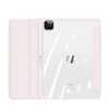 Dux Ducis Toby Armored Flip Smart iPad Air 2020/2022 Apple Pieštukas Holder Rožinė