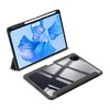 Dux Ducis Toby Huawei MatePad Pro 11"" (2022) Cover with S Pen Pen Smart Cover Stand dėklas planšetiniam kompiuteriui juodos spalvos