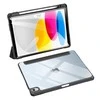 Dux Ducis Toby Apple iPad 10.9'' 2022 (10 gen.) with space Apple Pieštukas stylus smart stand dėklas planšetiniam kompiuteriui juodos spalvos