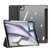 Dux Ducis Toby atverčiamas su stoveliu Apple iPad Air 13" 2024 / iPad Pro 12.9" 2018-2022 - dėklas planšetiniam kompiuteriui juodos spalvos