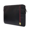 Dėklas kompiuteriui 14" Ferrari įmautė kompiuteriui Carbon&amp;Smooth (FECS14AXBK) juodos spalvos