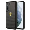 Samsung Galaxy S22 Ferrari dėklas On Track Real Carbon (FEHCS22SFCAK) juodos spalvos