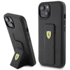 Apple iPhone 15 Ferrari dėklas Grip Stand (FEHCP15SGSPSIK) juodos spalvos