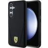 Samsung Galaxy S24 Ferrari dėklas Hot Stamp V Lines MagSafe (FEHMS24SP3BAK) juodos spalvos