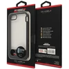Ferrari kietas dėklas FEHCP7BISBK Apple iPhone 7/8/SE 2020 / SE 2022 skaidrus juodos spalvos