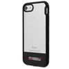 Ferrari Harddėklas FEHCP7BISBK Apple iPhone 7/8/SE 2020 / SE 2022 skaidrus juodos spalvos