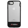 Ferrari Harddėklas FEHCP7BISBK Apple iPhone 7/8/SE 2020 / SE 2022 skaidrus juodos spalvos