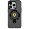Apple iPhone 14 Plus / 15 Plus Ferrari dėklas Ring Stand 2023 Collection MagSafe (FEHMP15MUSCAK) juodos spalvos