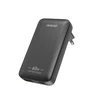 GaN Dudao A65Q 65W USB-A / USB-C PD Ultra-Thin Travel laidinis įkroviklis EU / US – juodos spalvos