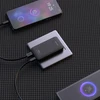 GaN Dudao A65Q 65W USB-A / USB-C PD Ultra-Thin Travel laidinis įkroviklis EU / US – juodos spalvos