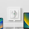 GaN Puro SLIMPRO 30W USB-C laidinis įkroviklis – baltos spalvos