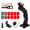Hurtel GoPro šalmo tvirtinimo priedų rinkinys, skirtas GoPro, DJI, Insta360, SJCam, Eken sporto kameroms (GoPro Cycling Helmet Chin Holder)