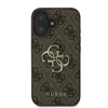 Guess 4G Big Logo Apple iPhone 16 – dėklas telefonui rudos spalvos