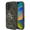Guess 4G Big Logo Apple iPhone 16 – dėklas telefonui rudos spalvos
