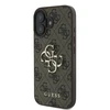 Guess 4G Big Logo Apple iPhone 16 – dėklas telefonui rudos spalvos