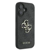Guess 4G Big Logo Apple iPhone 16 – dėklas telefonui juodos spalvos