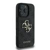 GUESS dėklas skirtas Apple iPhone 16 Pro GUHCP16L4GMGGR (4G PU Big Logo) juodos spalvos