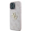 GUESS dėklas skirtas Apple iPhone 16 Pro GUHCP16L4GMGPI (4G PU Big Logo) rožinės spalvos