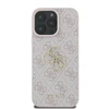 GUESS dėklas skirtas Apple iPhone 16 Pro Max GUHCP16X4GMGPI (4G PU Big Logo) rožinės spalvos