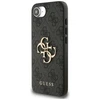 GUESS dėklas skirtas Apple iPhone 16e (SE 4 2025) GUHCPSE44GMGGR (4G PU Big Logo) juodos spalvos
